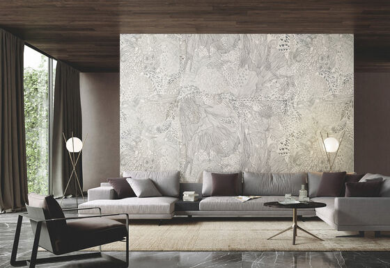 Light Luxury Decorative Stone Panel Jungle Waltz Three In One Modern And Minimalist