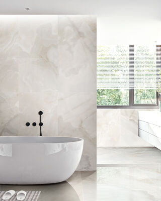 Super White Texture Modern Floor Tiles Jade Bright Surface And Soft Light