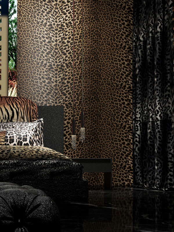 Gold Luxury Decorative Stone Slab Beautiful Leopard Print For Hotel And Home