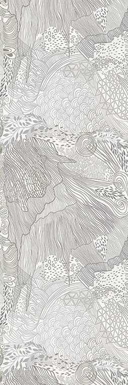 Light Luxury Decorative Stone Panel Jungle Waltz Three In One Modern And Minimalist