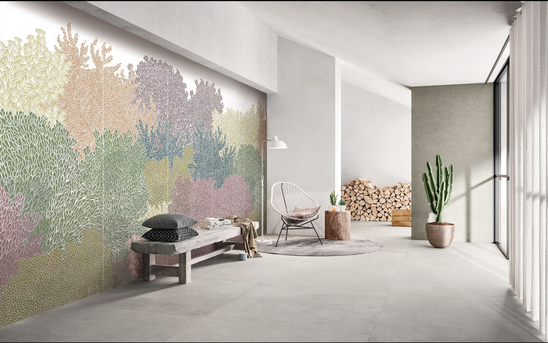 Smooth Surface Custom Stone Slab Polished Artistic Stone Slab Easy Maintenance