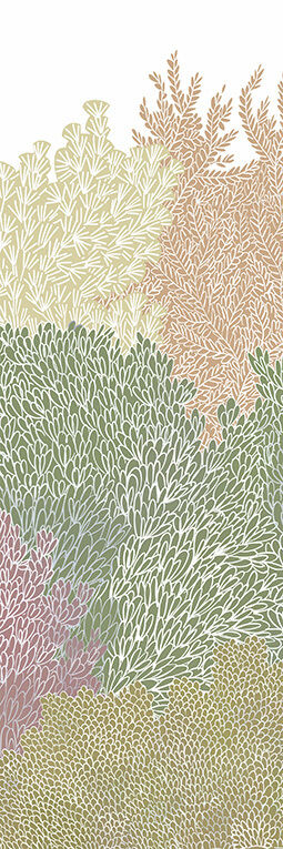 Smooth Surface Custom Stone Slab Polished Artistic Stone Slab Easy Maintenance