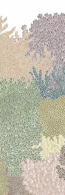 Smooth Surface Custom Stone Slab Polished Artistic Stone Slab Easy Maintenance