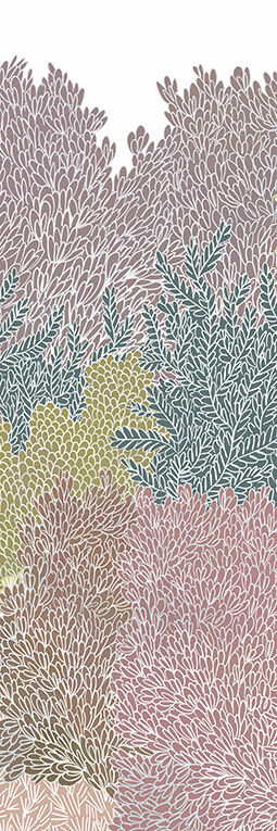 Smooth Surface Custom Stone Slab Polished Artistic Stone Slab Easy Maintenance