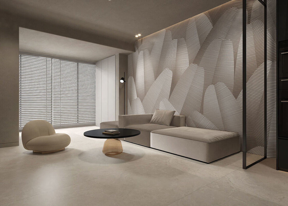 Indoor Decoration Custom Stone Slab 900mmx2700mm Artistic Stone Slab