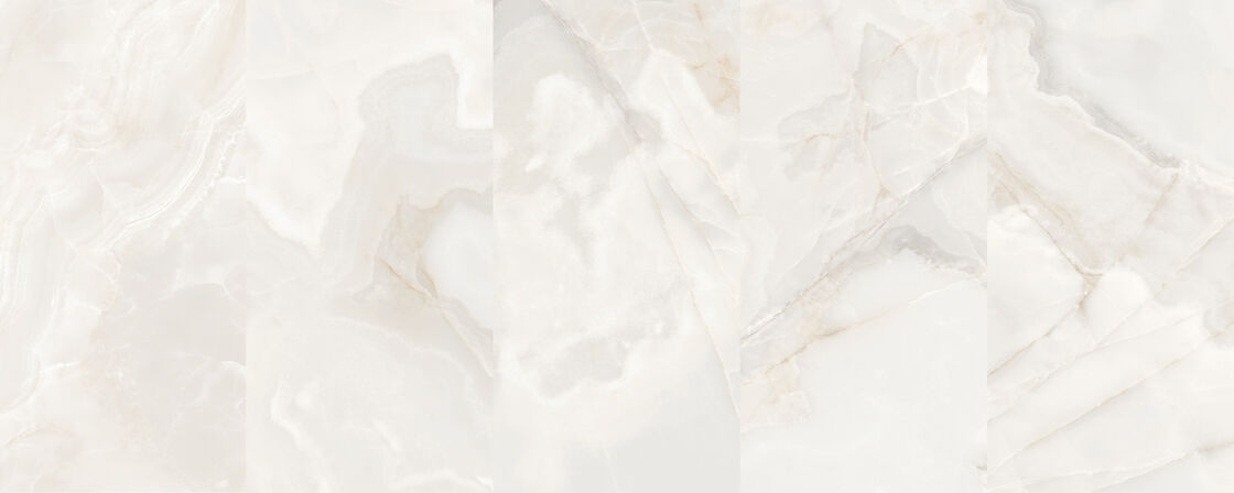 Super White Texture Modern Floor Tiles Jade Bright Surface And Soft Light