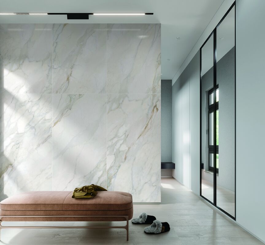 Super White Texture Non Slip Indoor Tiles Soft Light Fish Maw Gold Room Floor Tiles