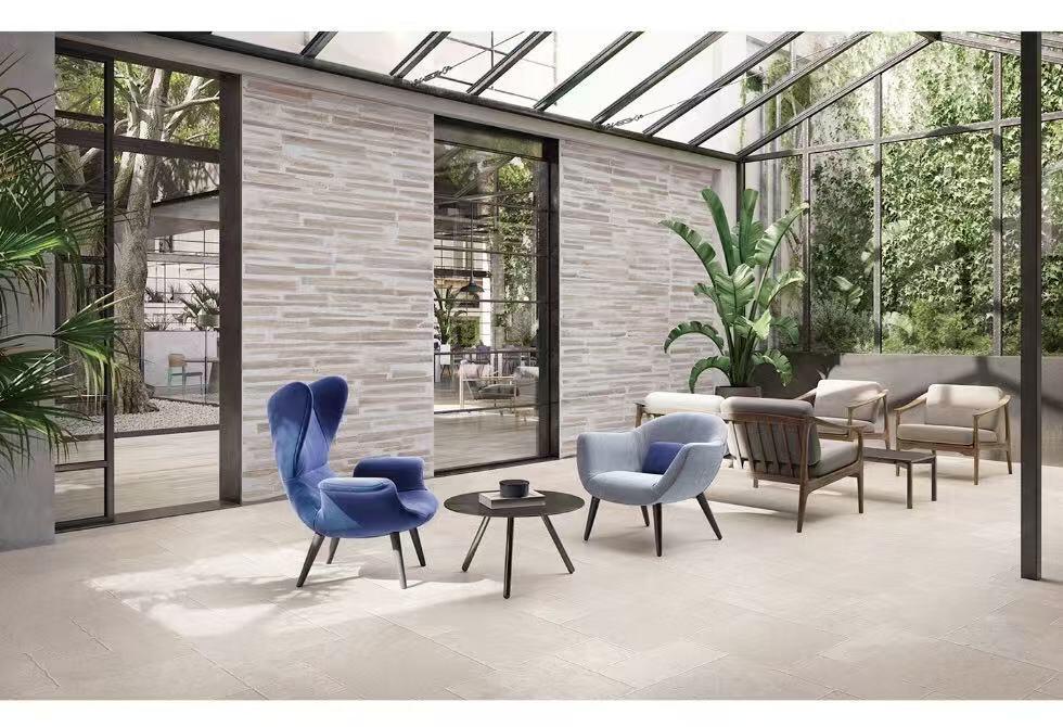 Beige Limestone Pavers Outdoor Temperature And UV Resistance For Long Term Use