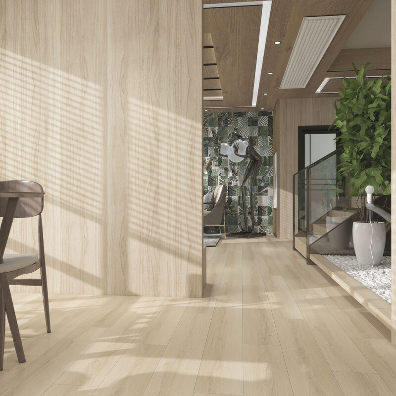 Stain Resistant Waterproof Spc Flooring London Oak Spc Floor Tiles Customization