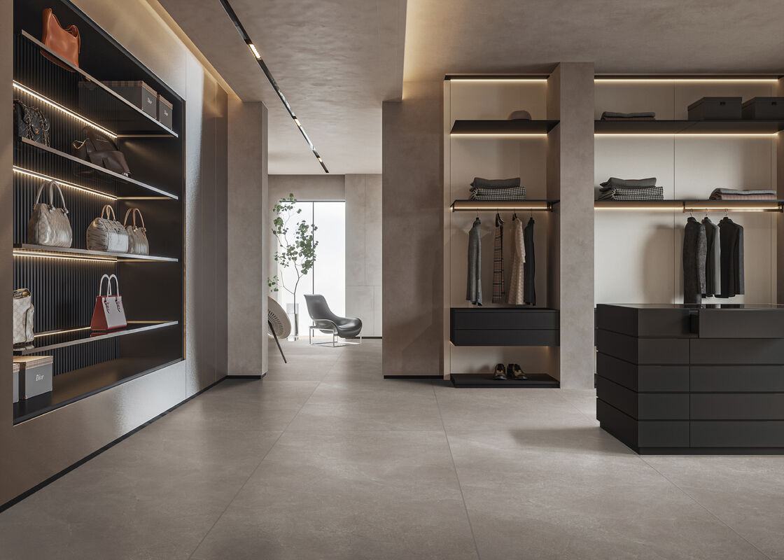 Stain Resistant Large Indoor Tiles Cupid Grey Coffee Antique Floor Tiles