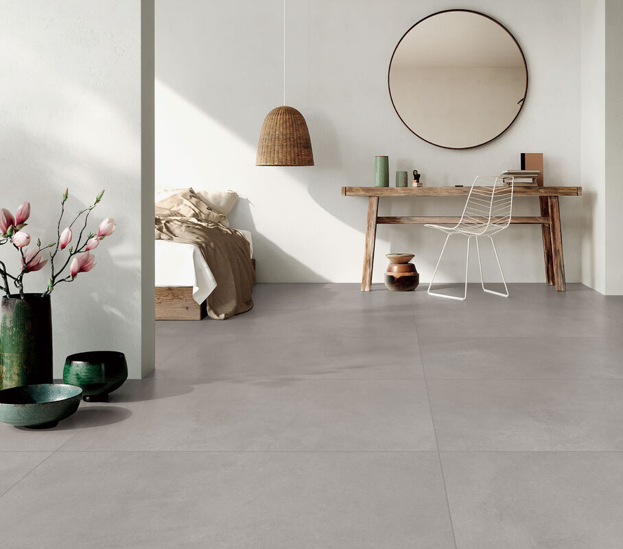 Light Gray Indoor Tiles For Floor Cement Antique Floor Tiles Customizable